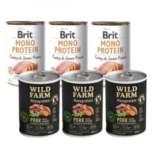 BRIT MONO PROTEIN TURĶIJA & SALAINIE BIETOKĀNI 400g