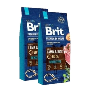 BRIT Premium By Nature Sensitive jēra gaļa 8kg