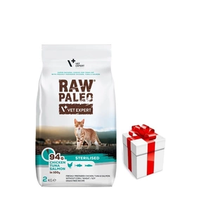 Vetexpert Raw Paleo Sterilizēts kaķis 2kg