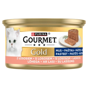 Purina Gourmet Gold uzpūtenis ar lasi 85g