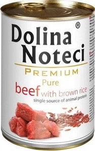 Dolina Noteci Premium Pure liellopu gaļa ar brūnajiem rīsiem 800g x12