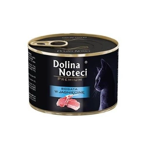 Dolina Noteci Premium kaķiem ar jēra gaļu 185g x24