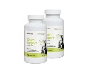 LAB-V Calm Support - atbalsts stresa un uzvedības traucējumu simptomu ārstēšanai 90 kapsulas