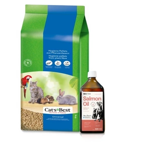 JRS Cats Best Universal - koka pakaišu pakaišu komplekts 40l / 22kg