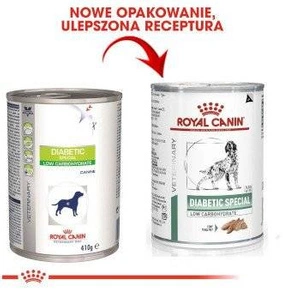 ROYAL CANIN Diabetic Special ar zemu ogļhidrātu saturu 24x410g kārba