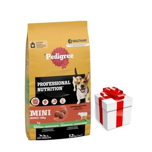 PEDIGREE sausā barība mazo šķirņu suņiem ar liellopu gaļu un dārzeņiem 12 kg