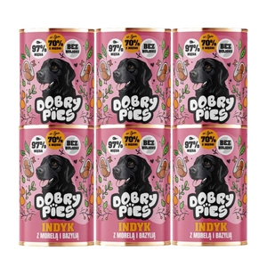 Good Dog Tītara ar aprikozēm un baziliku 400g