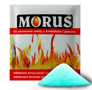 Morus - Sodrēju noņemšanas pulveris kamīniem un krāsnīm 10x50g