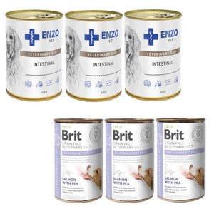 BRIT GF Veterinary Diets Dog Gastrointestinal 400g- mitrā barība suņiem