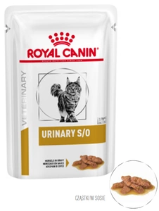 ROYAL CANIN Urinary S/O 12x85g daļiņas mērcē