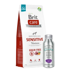 BRIT CARE Sensitive Venison bez graudiem 12kg