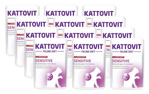 Kattovit Sensitive chicken+duck 85g maisiņš