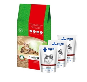 JRS Cats Best Eko Plus - koka pakaiši 40l / 17,2kg