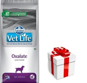 FARMINA Vet Life Dog Oxalate (Urinary) 12kg + Suņu barība