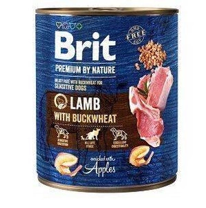 BRIT Premium by Nature jēra gaļa ar BUCKWHEAT 800g