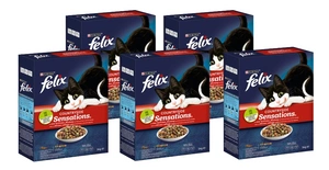 Felix Countryside Sensations ar liellopu gaļas un vistas gaļas maisījumu un dārzeņiem 1kg