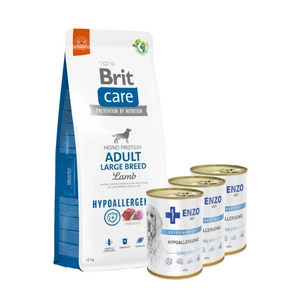 BRIT CARE Dog Hypoallergenic Adult Large Breed Lamb 12kg