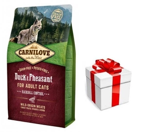 CARNILOVE Cat Duck & Pheasant Hairball Control 6kg