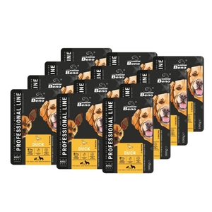 SUPER BENO Pieaugušo mazo un vidējo šķirņu suņu maisiņš ar pīli 100g