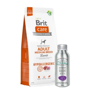 BRIT CARE Dog Hypoallergenic Adult Medium Breed Lamb 12kg