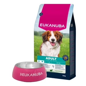 EUKANUBA Adult Small&Medium Breed Rich In Lamb & Rice 12kg