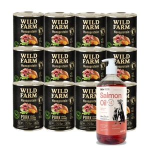 Wild Farm Monoprotein Pork 400g hipoalerģiska barība suņiem