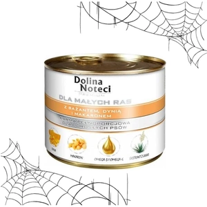 Dolina Noteci PREMIUM mazo šķirņu suņiem ar fazānu ķirbjiem un makaroniem 185 g