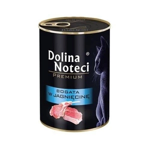Dolina Noteci Premium kaķiem ar jēra gaļu 12x400g