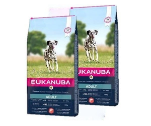 Eukanuba Adult Large laši un mieži 2x12kg - 3% ATLAISTS