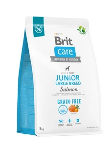 BRIT CARE GRAIN FREE JUNIOR LARGE LAŠI UN KARTUPEĻI - 3KG