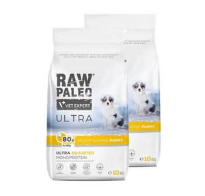 Vetexpert RAW PALEO ULTRA TURĶIEŠU PUPPY MEDIUM/ LARGE 10KG