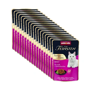 ANIMONDA Cat Vom Feinsten Adult teļa gaļa + vistas fileja 85g paciņa