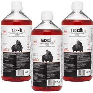 LAB-V Lachsöl Laša eļļa zirgiem 1000ml