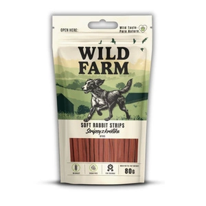 WILD FARM trušu sloksnes 80g suņu našķi