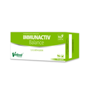 VETFOOD Immunactiv Balance 120 kapsulas.