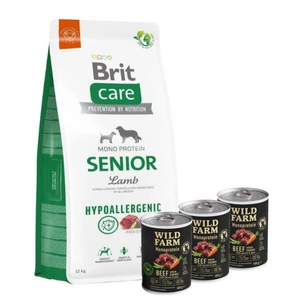 BRIT CARE Hypoallergenic Senior Lamb 12kg