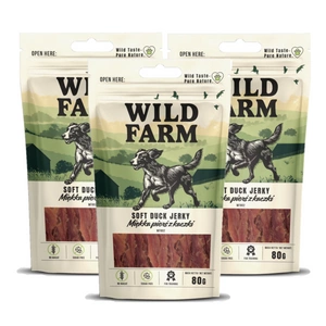 WILD FARM mīksta pīles krūtiņa 80g suņu našķi