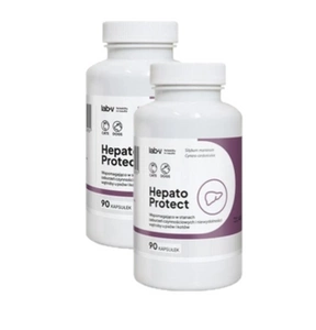 LAB-V Hepato Protect - Aknu darbības atbalsts suņiem un kaķiem 45 kapsulas