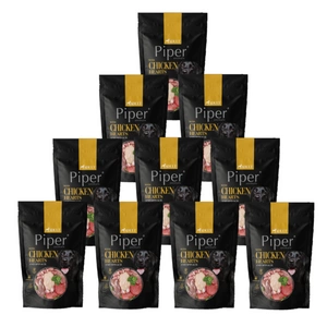 DOLINA NOTECI Piper suņiem ar vistas sirsniņām un spinātiem 500g