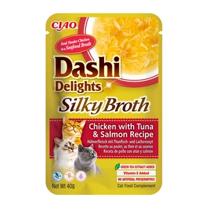 INABA Dashi Delights zīdainais buljons Vistas gaļa ar tunci un lasi 40g