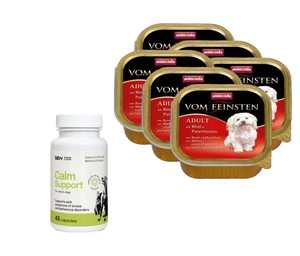 ANIMONDA Dog Vom Feinsten Adult garša: liellopa un tītara sirdis 150g