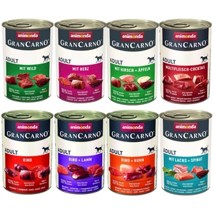 ANIMONDA GranCarno Adult Dog Flavour: liellopu gaļa + jēra gaļa 400g