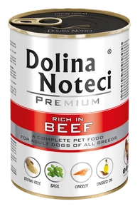 Dolina Noteci PREMIUM ar augstu liellopu gaļas saturu 400g