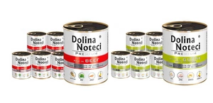 Dolina Noteci PREMIUM ar liellopa un zosu gaļu un kartupeļiem 24x800g