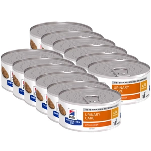 HILL'S PD Prescription Diet Feline c/d Multicare ar vistas gaļu 156g