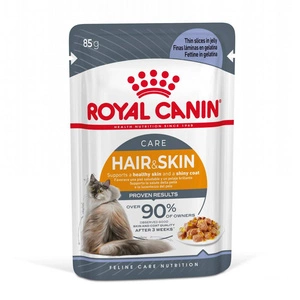 ROYAL CANIN Intense Beauty 12x85g želejas tipa mitrā barība pieaugušiem kaķiem, veselīga āda, skaists kažoks