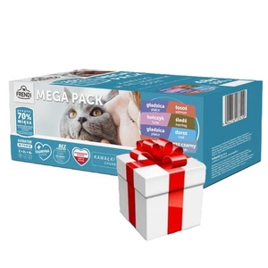 Frendi paciņas kaķiem zivju garšas mērcē 48x100g