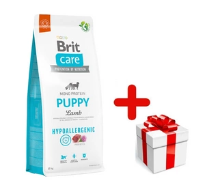 BRIT CARE Hypoallergenic Puppy Lamb 12kg + barība suņiem