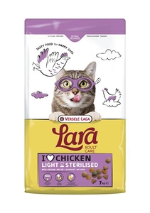 Versele-Laga Lara Adult Light Sterilized 7kg - barība sterilizētiem kaķiem
