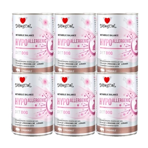 Disugual Veterinary mitrā barība suņiem HYPOALLERGENIC mežacūku barība (pieaugušajiem) 400g